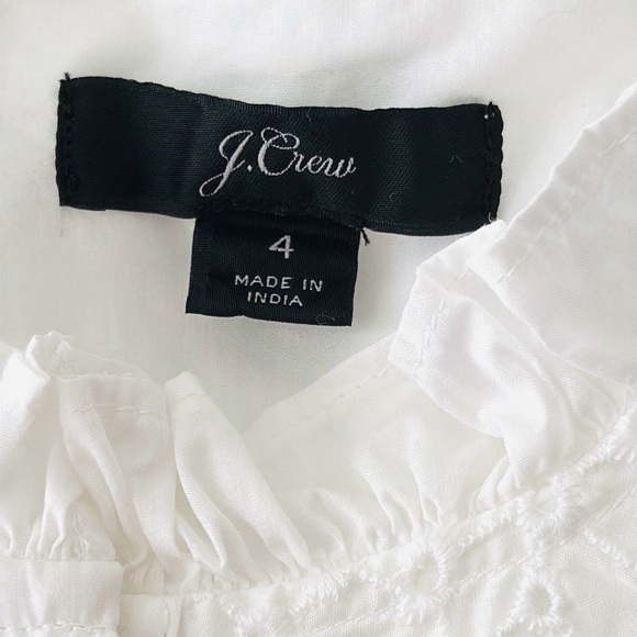 J.Crew Women’s White Blouse - Picture 5 of 7